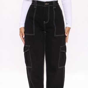 “Give me a Break” Cargo Carpenter Jeans